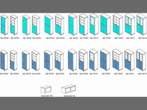Медицинский шкаф HILFE МД 2 1670/SS